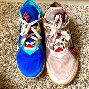 Fairly new basketball shoes worn a couple times space jam themed